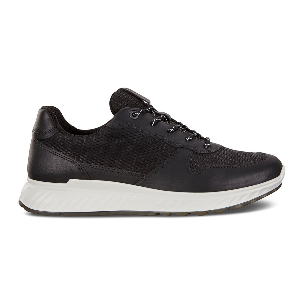 ECCO Mens Sneakers Black - St.1 - QHM-648532